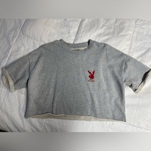 Playboy/Pacsun Cropped Sweatshirt